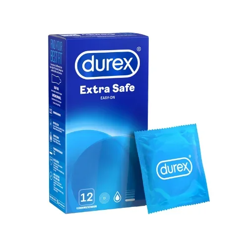 Preservatif Extra safe 12pieces Durex