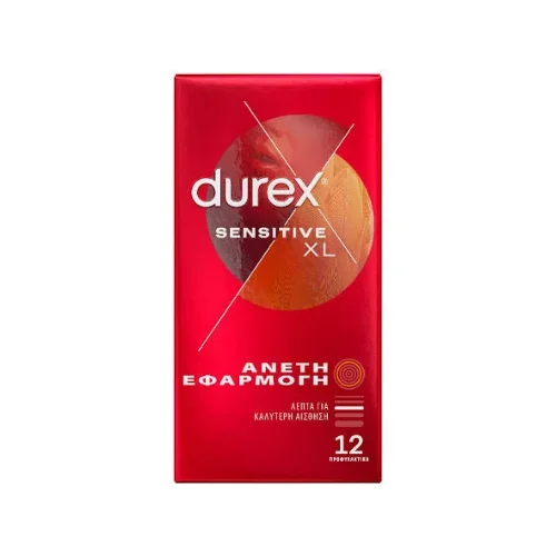 Preservatifs sensitive XL 12pieces Durex