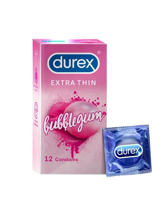 Preservatifs 12pieces BubbelGum Durex