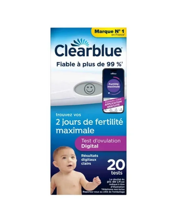 Test dovulation Digital 20tests Clearblue