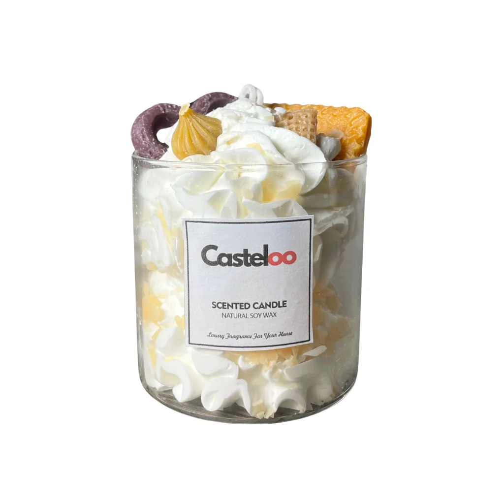 Bougie Trompe lœil Parfum BonBon Casteloo