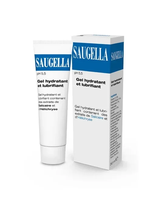 Gel hydratant lubrifiant 30ml Saugella
