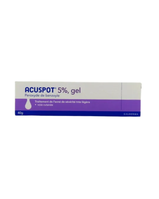 Acuspot 5% gel 40g Galderma