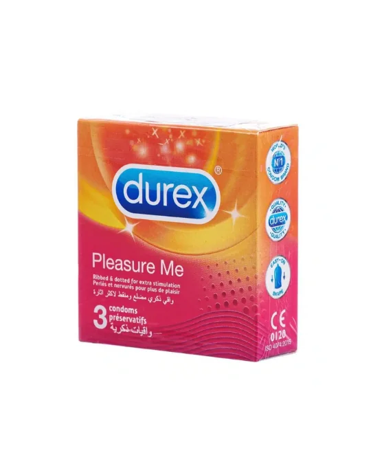 Preservatifs 3 pieces Pleasure Me Durex