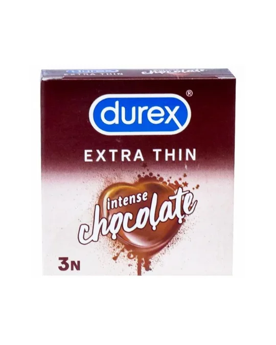Preservatifs Chocolat 3 pieces Durex