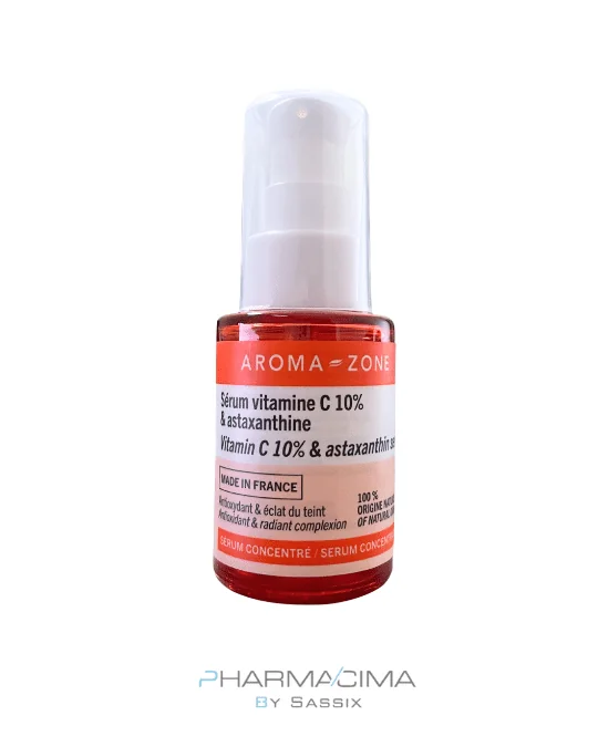 Sérum Vitamine C 10% et Astaxanthine 30ml Aroma Zone